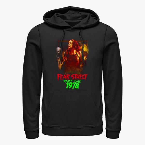 Queens Netflix Fear Street - Fire Poster Unisex Hoodie Black