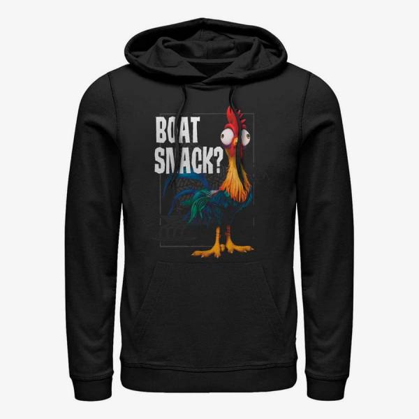 Mikina Merch Pixar Moana - Boat Snack Unisex Hoodie Black XXL