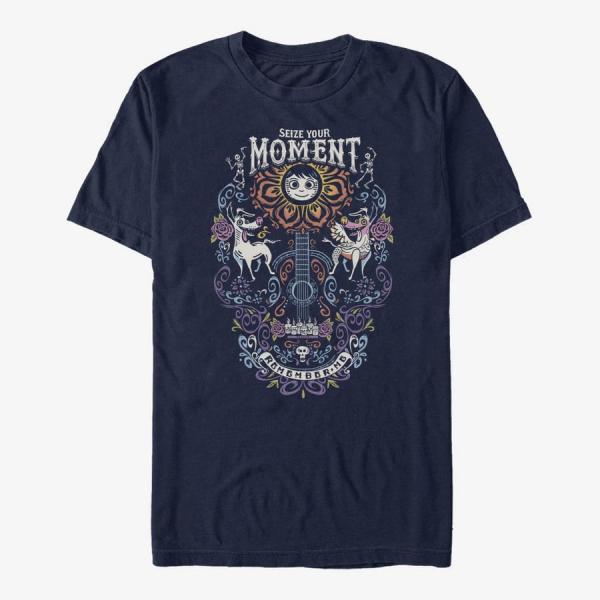 Tričko Merch Pixar Coco - DANTE AND MIGUEL Unisex T-Shirt Navy Blue S