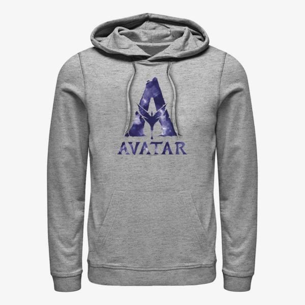 Mikina Merch Twentieth Century Fox Avatar 1 - Avatar A Logo Unisex Hoodie Heather Grey S
