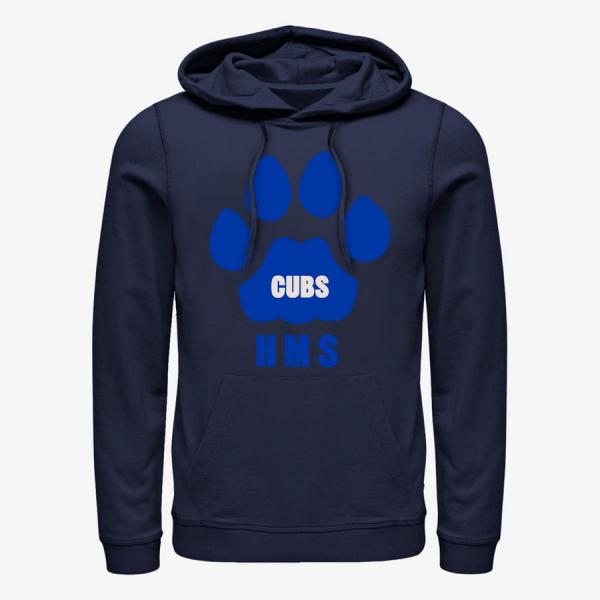 Mikina Merch Netflix Stranger Things - HMS Cubs Paw Unisex Hoodie Navy Blue L