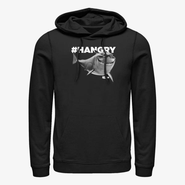 Queens Pixar Finding Nemo - Hangry Bruce Unisex Hoodie Black