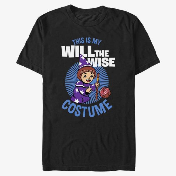 Tričko Merch Netflix Stranger Things - Will Costume Unisex T-Shirt Black XL