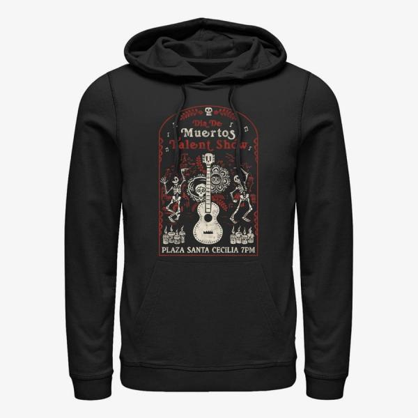 Mikina Merch Pixar Coco - Talent Show Unisex Hoodie Black XXXL
