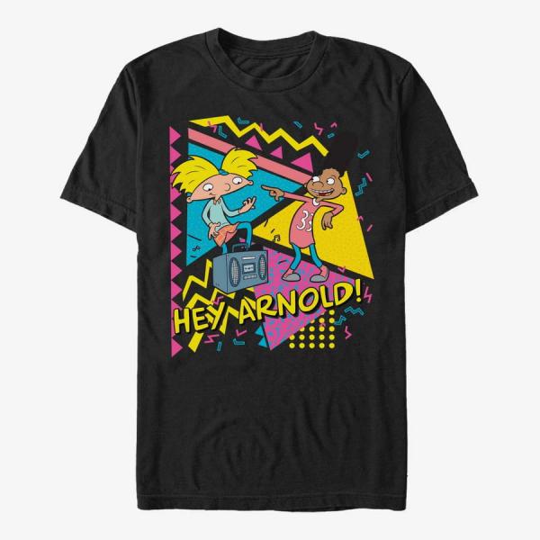 Queens Paramount Hey Arnold - Hey Arn Unisex T-Shirt Black