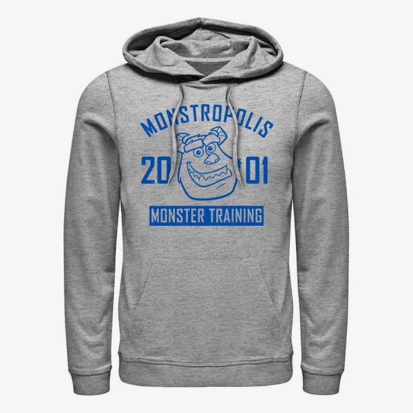Mikina Merch Pixar Monster's Inc. - Monster Training Unisex Hoodie Heather Grey XL
