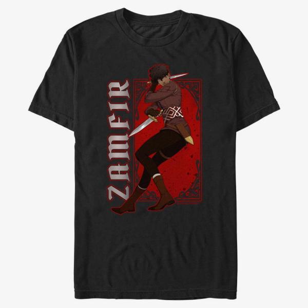 Tričko Merch Netflix Castlevania - Zamfir Hero Unisex T-Shirt Black XL