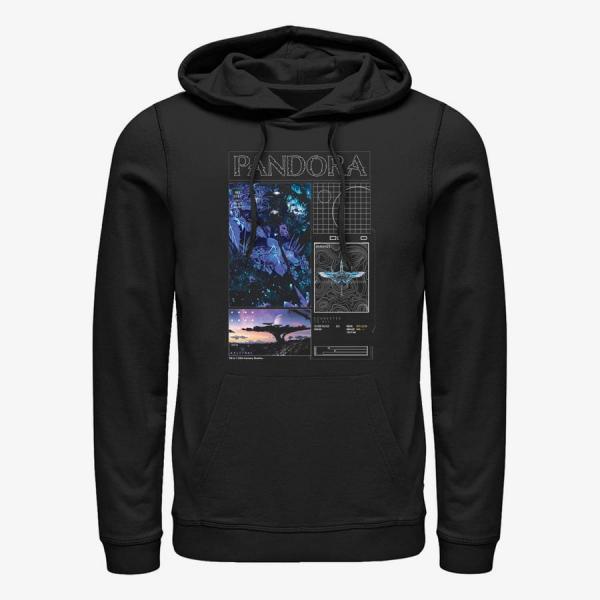 Queens Twentieth Century Fox Avatar 1 - Schematic Unisex Hoodie Black