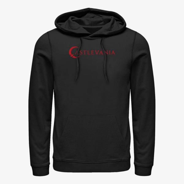 Queens Netflix Castlevania - Castlevania Logo Unisex Hoodie Black