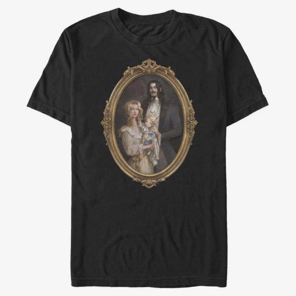 Tričko Merch Netflix Castlevania - Family Portrait Unisex T-Shirt Black XXL