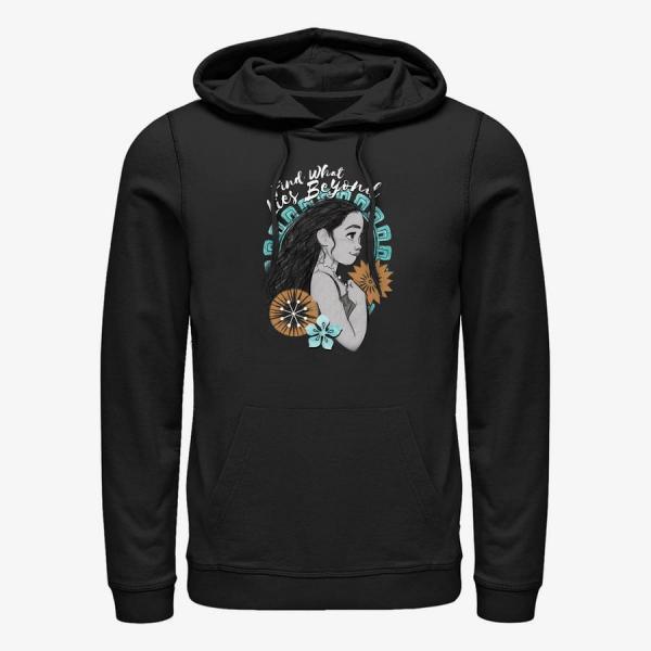 Mikina Merch Pixar Moana - Lies Beyond Unisex Hoodie Black XXL