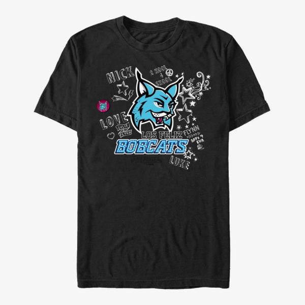 Queens Netflix Julie And The Phantoms - Los Feliz Doodles Unisex T-Shirt Black
