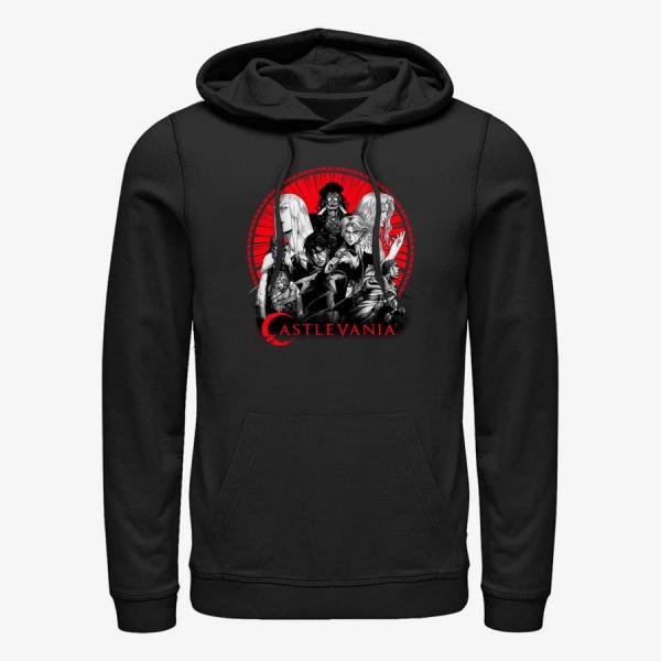 Mikina Merch Netflix Castlevania - Castlevania Crew Min Unisex Hoodie Black S
