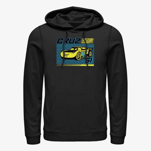 Queens Pixar Cars 3 - Cruz Line Unisex Hoodie Black
