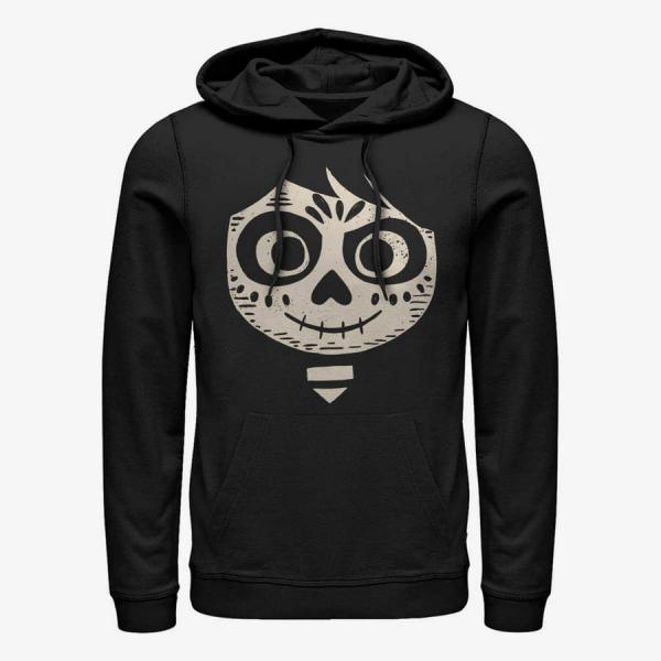 Mikina Merch Pixar Coco - Miguel Face Unisex Hoodie Black L