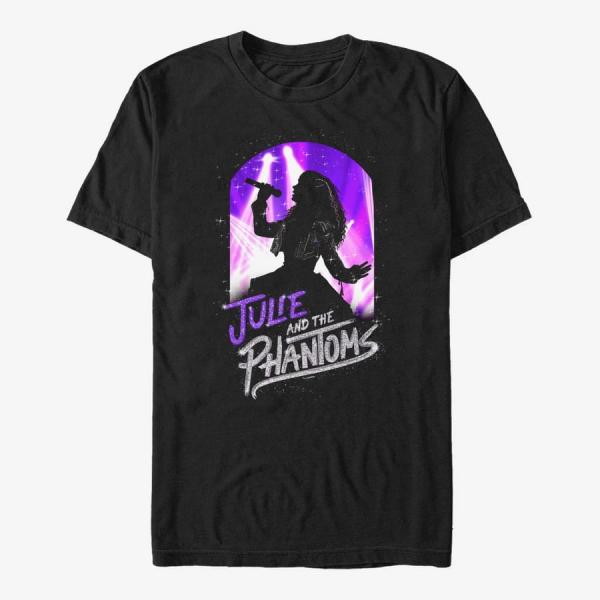 Tričko Merch Netflix Julie And The Phantoms - Julie Solo Unisex T-Shirt Black XXXL