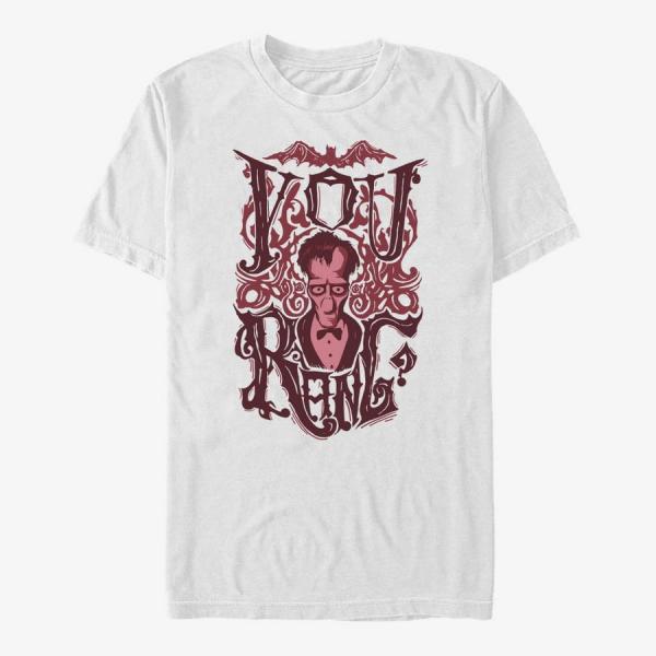 Tričko Merch MGM The Addams Family - You Rang Unisex T-Shirt White S