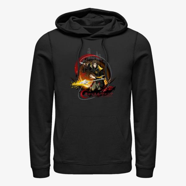 Queens Netflix Castlevania - Trevor Whip Unisex Hoodie Black