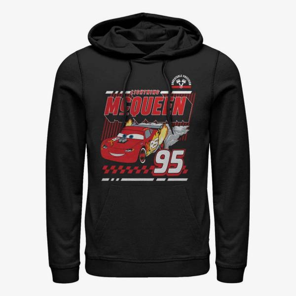 Queens Pixar Cars 2 - McQueens Drag Unisex Hoodie Black