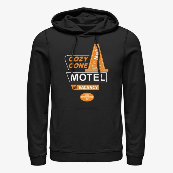 Mikina Merch Pixar Cars-Cars 2 - Cozy Cone Motel Unisex Hoodie Black S