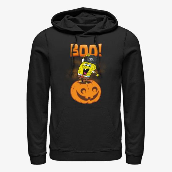 Queens Paramount SpongeBob SquarePants - Spongebob Pumpkin Unisex Hoodie Black