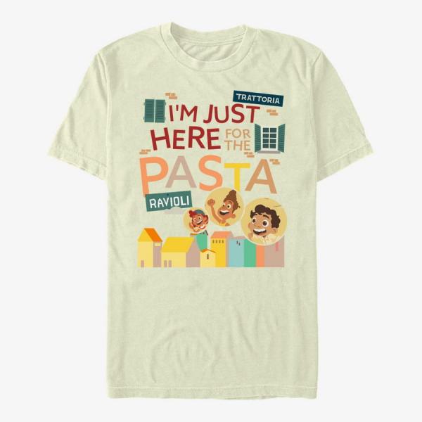 Queens Pixar Luca - Pasta Time Unisex T-Shirt Natural