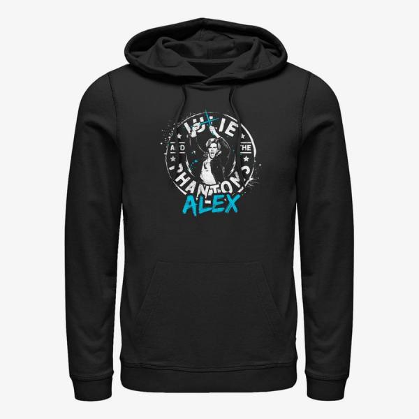 Mikina Merch Netflix Julie And The Phantoms - Alex Grunge Unisex Hoodie Black XXXL