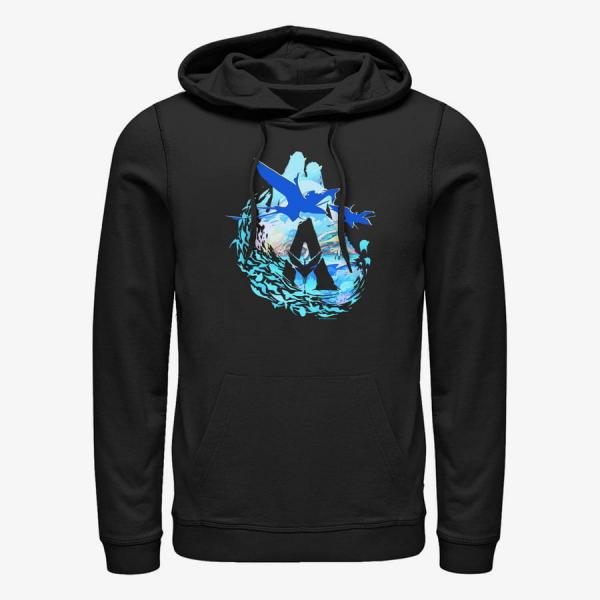 Queens Twentieth Century Fox Avatar 2 - AVATAR SCENIC FLYBY Unisex Hoodie Black