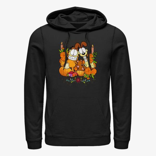 Mikina Merch Paramount Garfield - Group Dia Unisex Hoodie Black M
