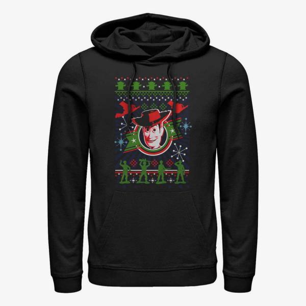 Mikina Merch Pixar Toy Story 1-3 - Winter Stitches Unisex Hoodie Black L