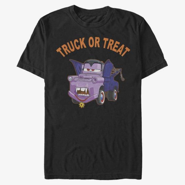 Tričko Merch Pixar Cars 1-2 - Truck Or Treat Color Unisex T-Shirt Black XL