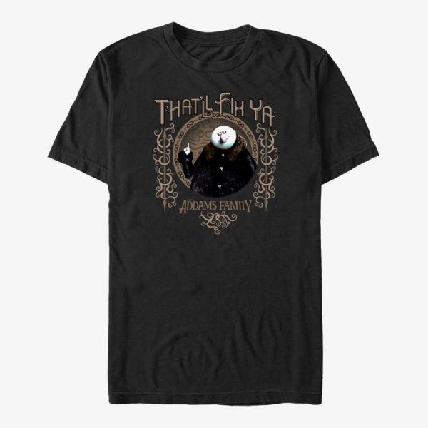Tričko Merch MGM The Addams Family - Fix Ya Unisex T-Shirt Black XXL