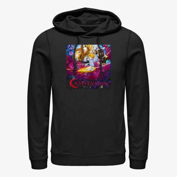 Queens Netflix Castlevania - Square 2 Unisex Hoodie Black