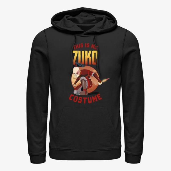 Mikina Merch Paramount Avatar: The Last Airbender - Zuko Costume Unisex Hoodie Black XL