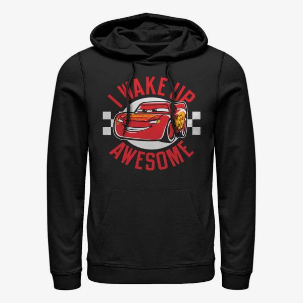 Mikina Merch Pixar Cars 3 - Wake Up Awesome Unisex Hoodie Black S
