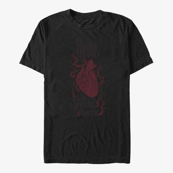 Tričko Merch MGM The Addams Family - Heart and Home Unisex T-Shirt Black XXL