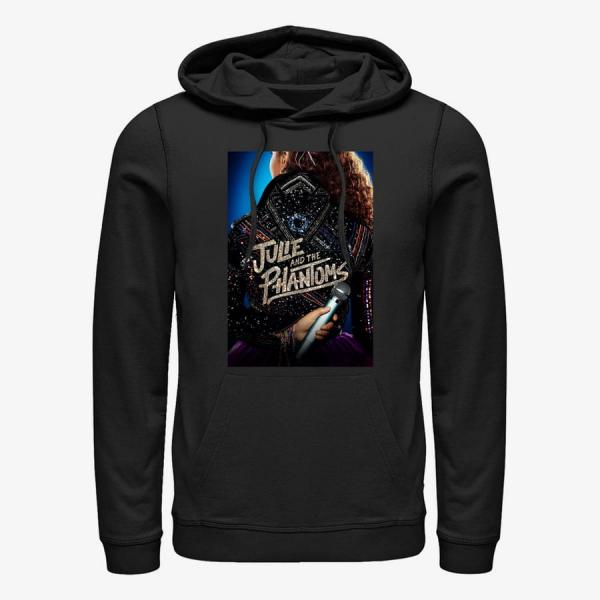 Mikina Merch Netflix Julie And The Phantoms - Phantoms Mic Unisex Hoodie Black S
