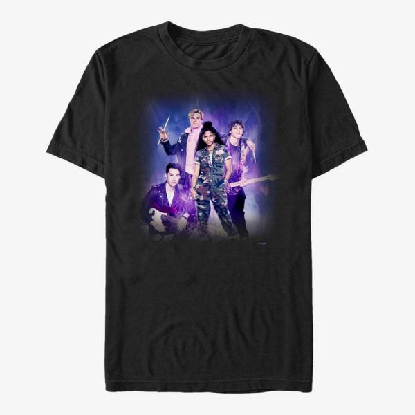 Tričko Merch Netflix Julie And The Phantoms - The Phantoms Group Shot Unisex T-Shirt Black XL