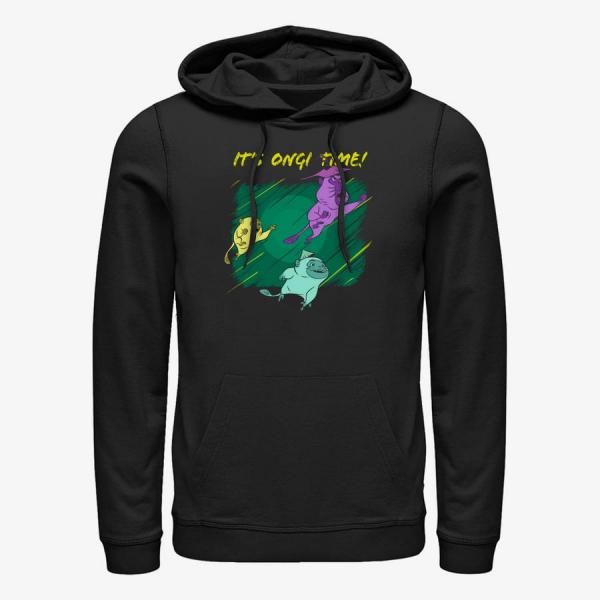 Mikina Merch Pixar Raya the Last Dragon - Fearless Ongi Trio Unisex Hoodie Black M