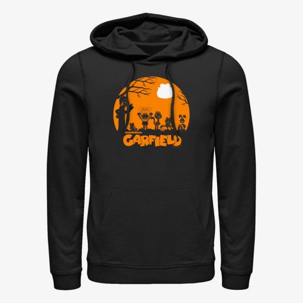Mikina Merch Paramount Garfield - Garfield Haunt Unisex Hoodie Black XXL
