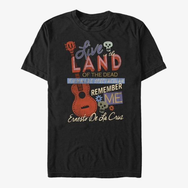 Tričko Merch Pixar Coco - Viva Coco Unisex T-Shirt Black S