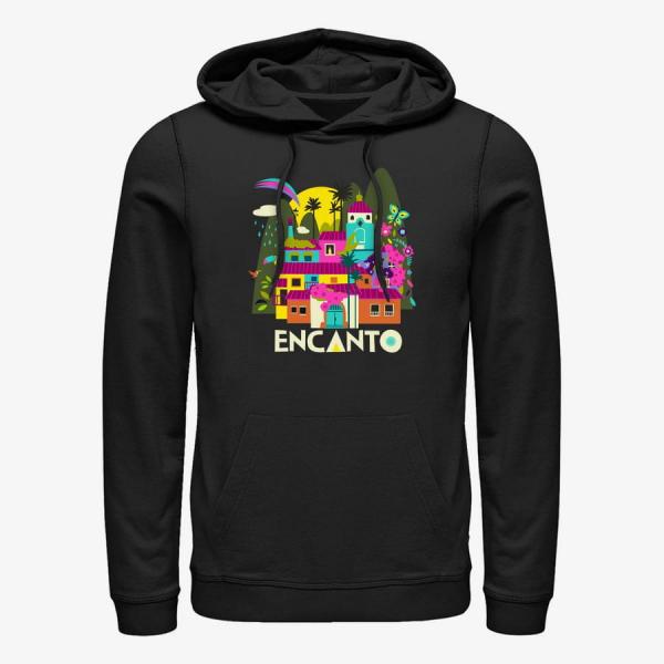 Mikina Merch Pixar Disney Encanto - Encanto Gold Unisex Hoodie Black M