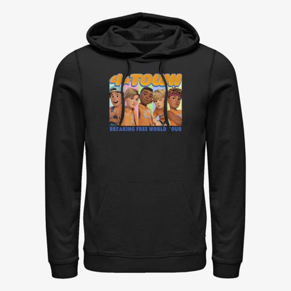 Mikina Merch Pixar Turning Red - 4Town Concert Shirt Unisex Hoodie Black M