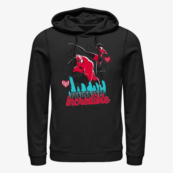 Mikina Merch Pixar Incredibles - Together Incredible Unisex Hoodie Black M