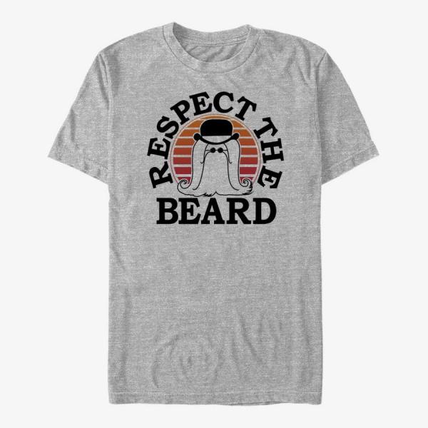Tričko Merch MGM The Addams Family - Respect It Unisex T-Shirt Heather Grey S