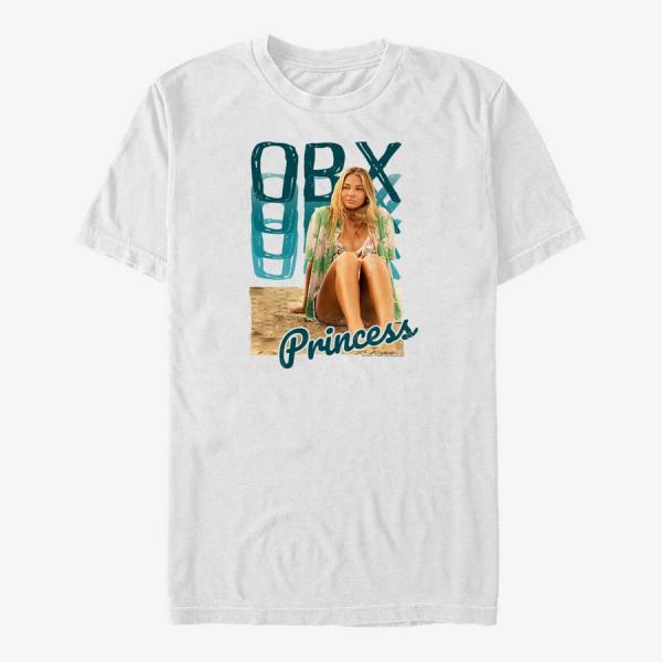 Tričko Merch Netflix Outer Banks - Princess Sara Unisex T-Shirt White M