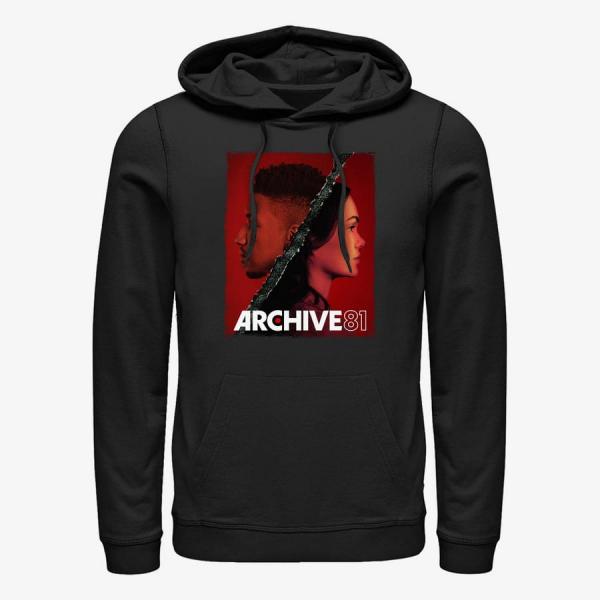 Queens Netflix Archive 81 - Splitface BoxUp Unisex Hoodie Black