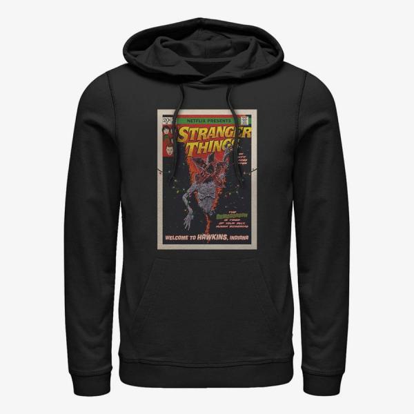 Mikina Merch Netflix Stranger Things - Comic Cover Unisex Hoodie Black L