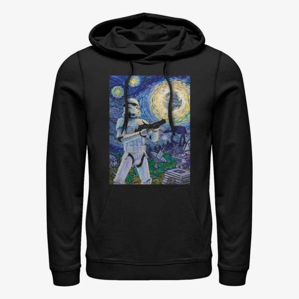 Mikina Merch Star Wars: Classic - Stormy Night Unisex Hoodie Black M