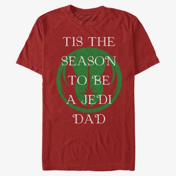 Queens Star Wars: Classic - Jedi Dad Unisex T-Shirt Red